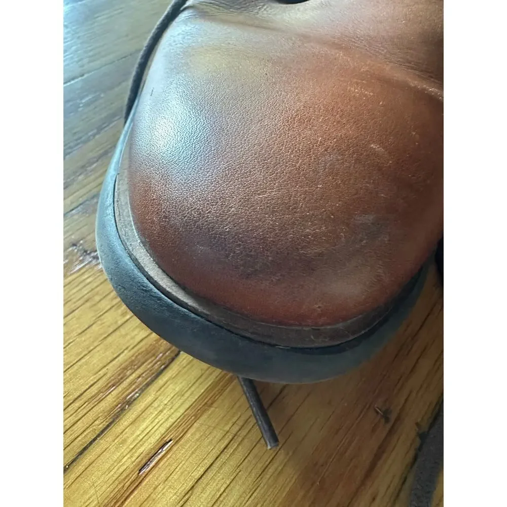 Cole Haan Zerogrand Chukka Boots Brown Leather Men’s 11.5M Lightweight